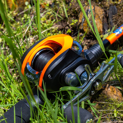 Reaction Tackle Fishing Rod and Baitcasting Reel Combo - Big Bite - NEW Reaction Tackle