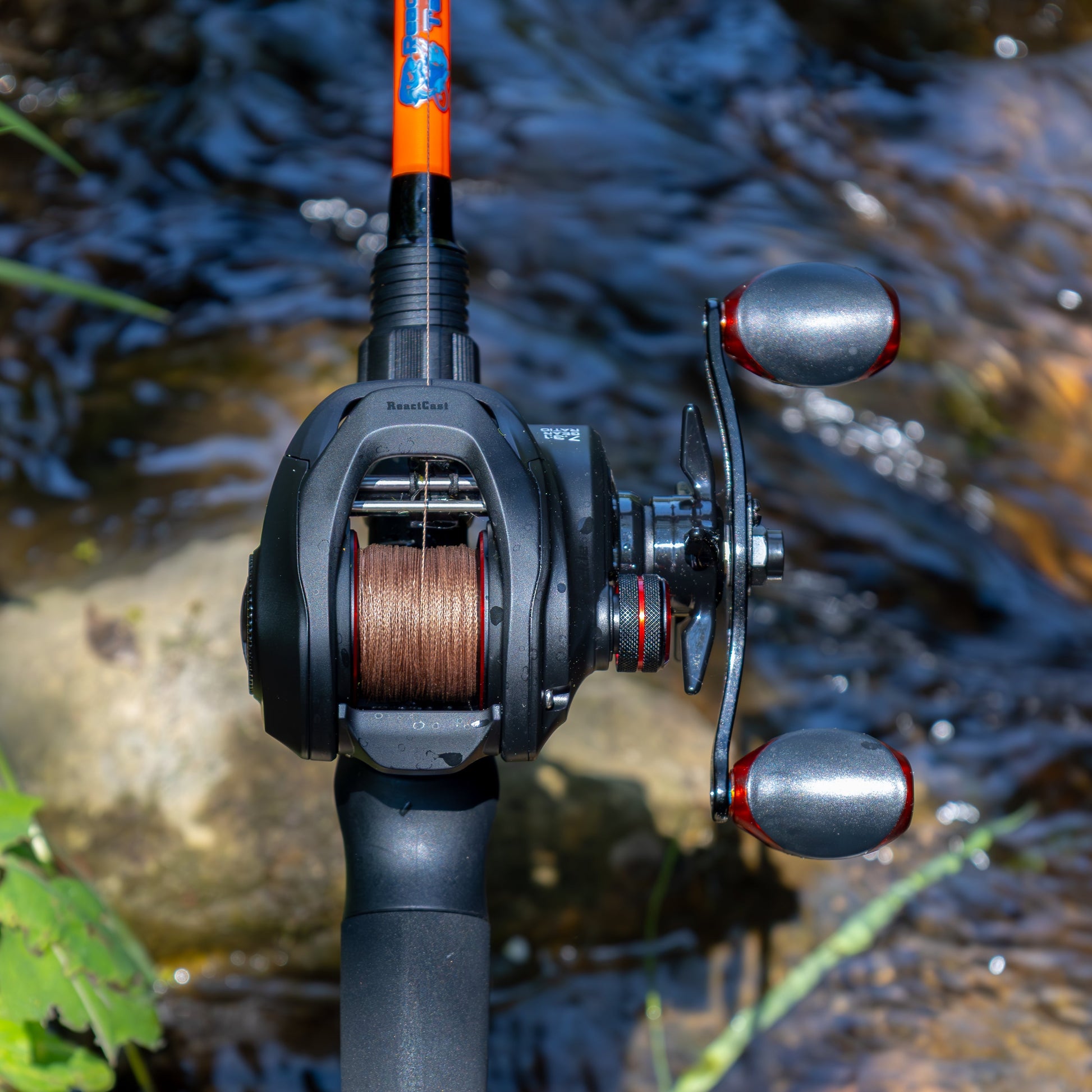 Reaction Tackle Braided Fishing Line - Timber Brown - NEW Reaction Tackle
