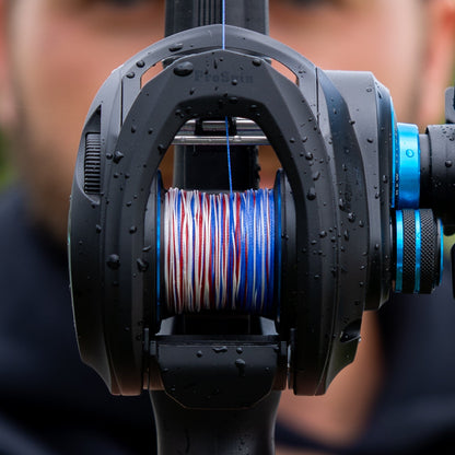 Reaction Tackle X8 Braided Fishing Line - USA Camo 8 Strand
