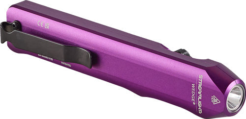 STREAMLIGHT WEDGE CARRY LIGHT EDC PURPLE W/POCKET CLIP Streamlight