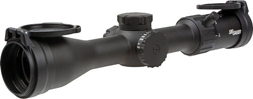 SIG Whiskey4 3-12x44mm SFP Riflescope - 30mm Tube Hellfire Quadplex Reticle