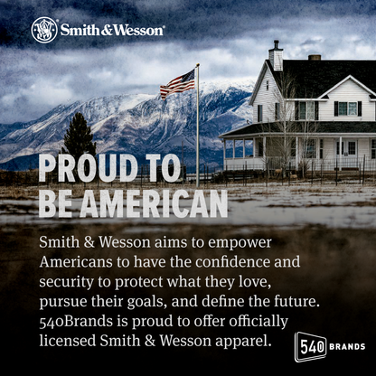 Smith & Wesson® Empowering Americans Long Sleeve Tee in Black