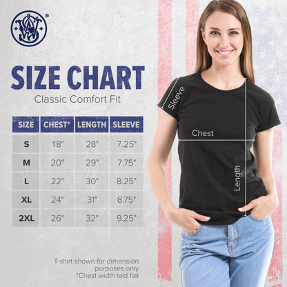 Smith & Wesson® Women's Premium American Original Short Sleeve Tee