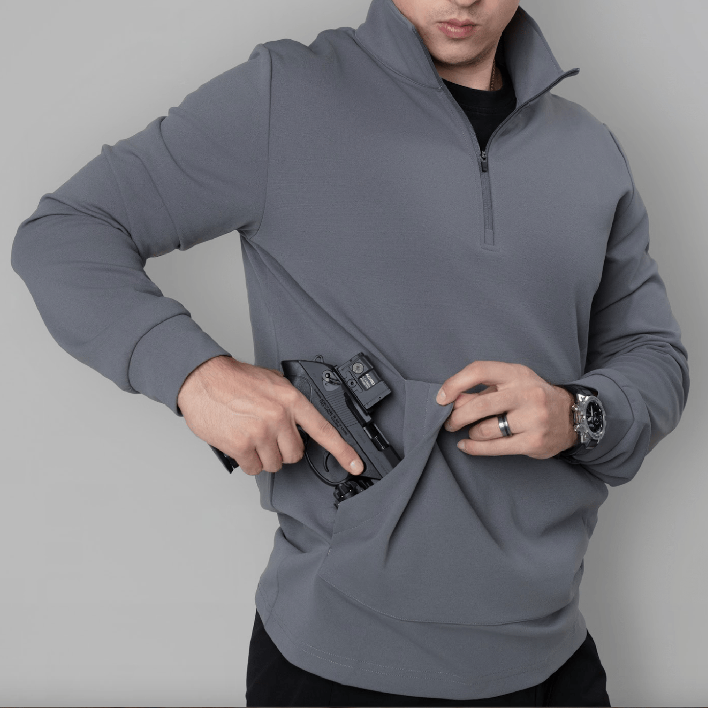 Durable Quarter Zip