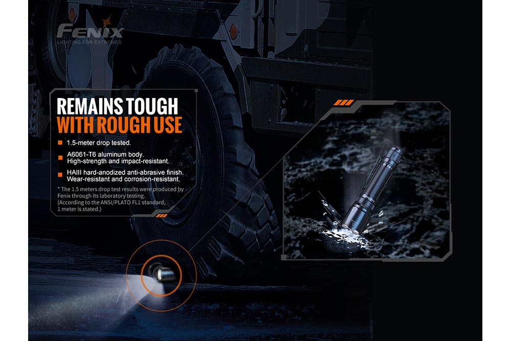 Fenix TK20R V2.0 Rechargeable Flashlight | 3000 lumens