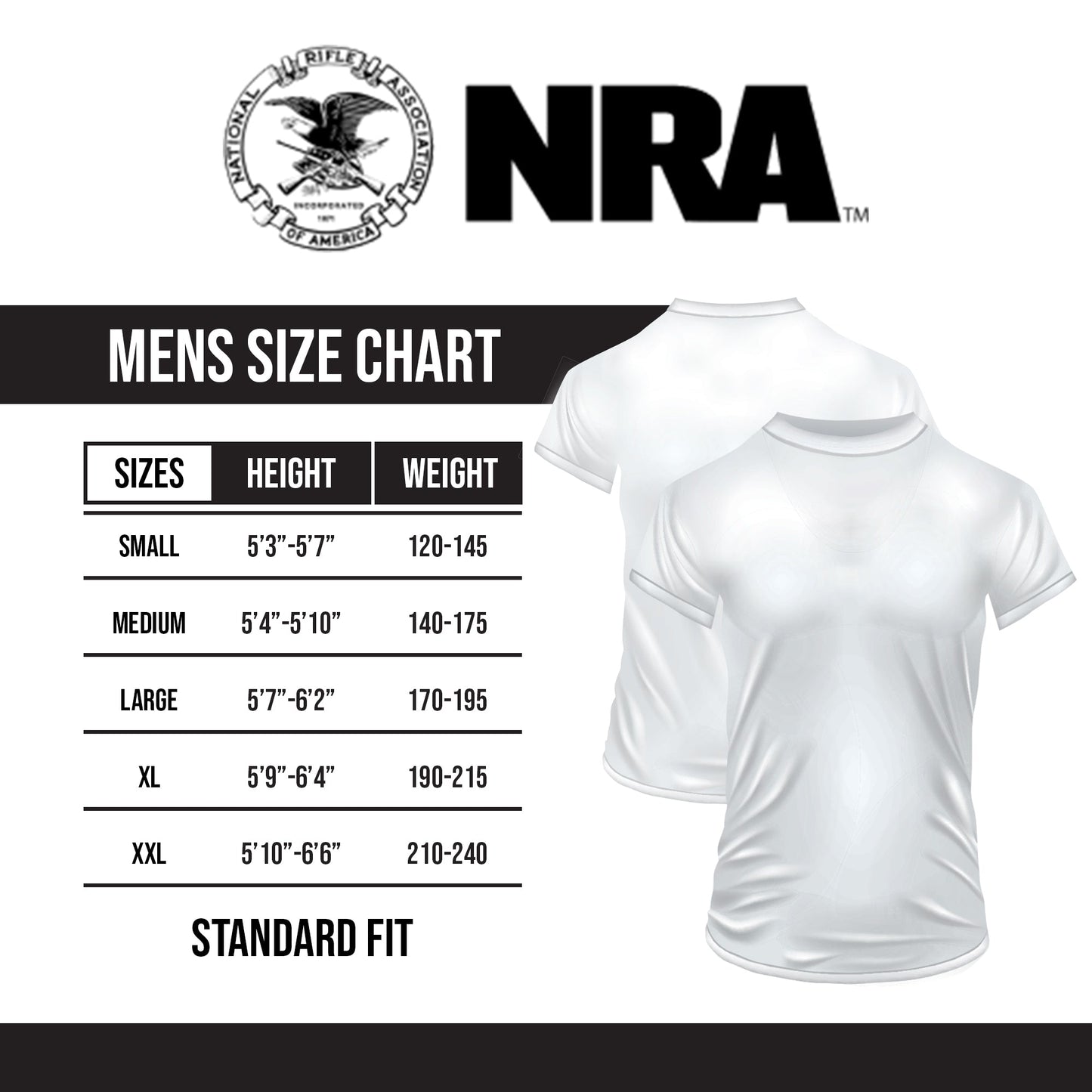 NRA® Foundations Worth Standing On Tee in Nickel Heather