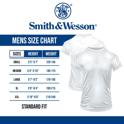 Smith & Wesson® Distressed Logo Men's Premium Tee Shirt