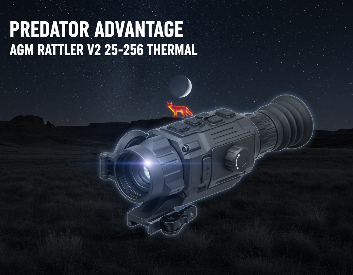 AGM Rattler V2 25-256 Nighttime Coyote Hunting Banner