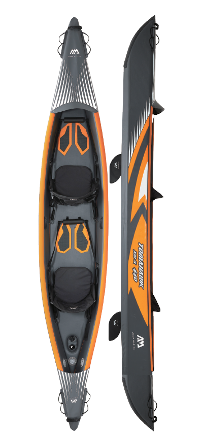 Aqua Marina TOMAHAWK AIR-K 14'5" Inflatable High Pressure Speed Kayak / Canoe