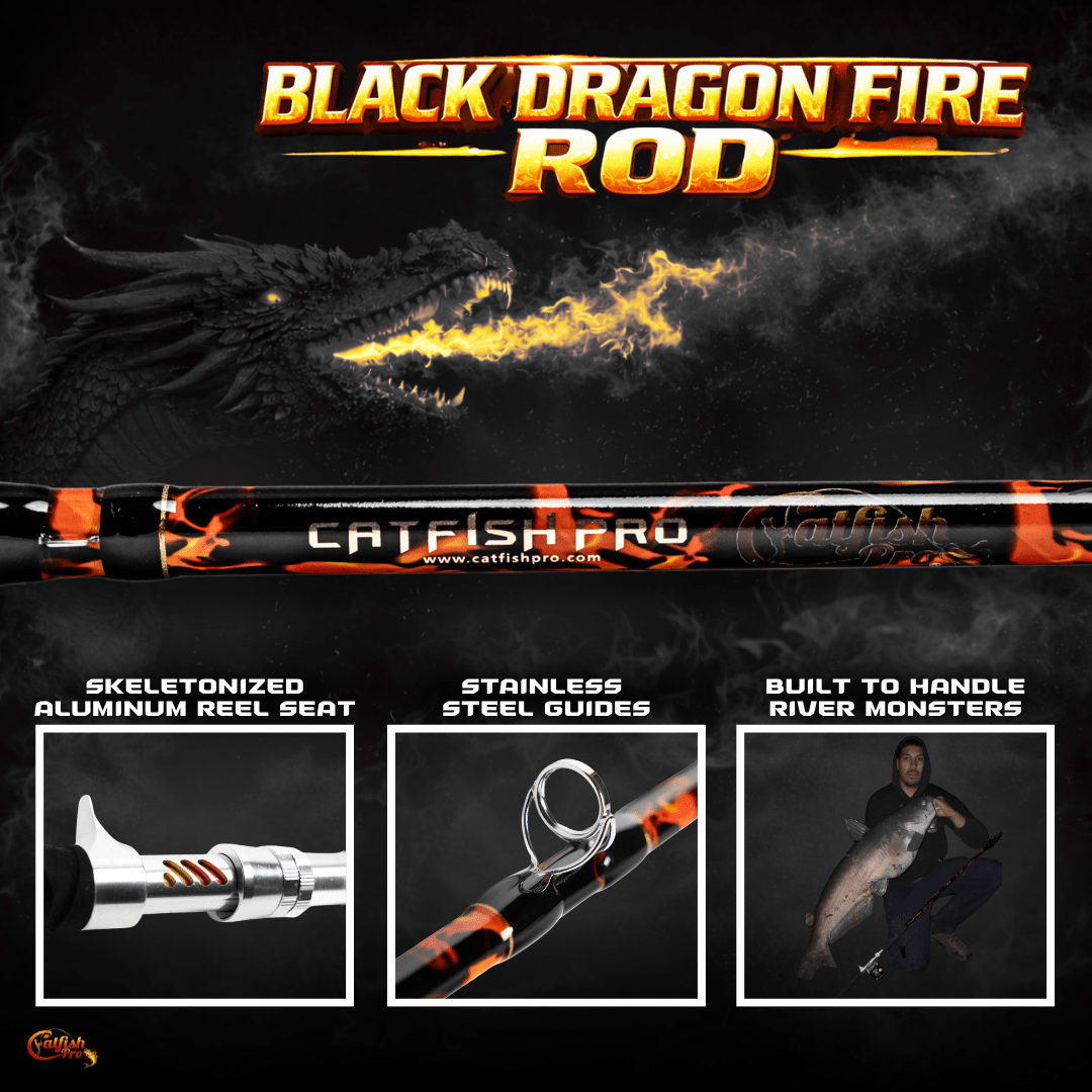 Black Dragon Fire Casting Rod