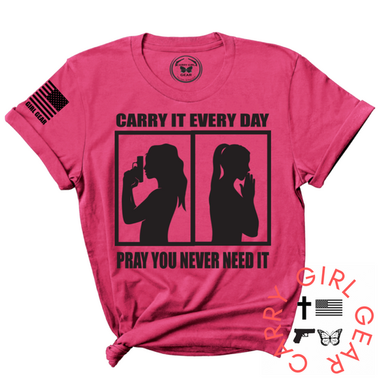 CARRY & PRAY Tee Carry Girl Gear