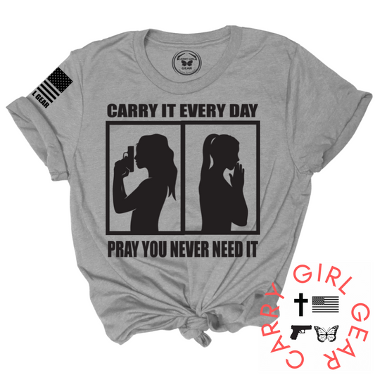CARRY & PRAY Tee Carry Girl Gear
