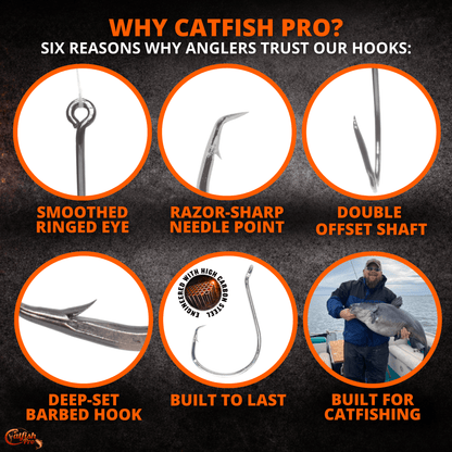 Double Offset Circle Hooks 9/0 - Value Pack