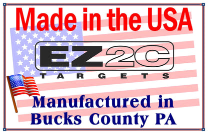 EZ2C Targets #10: Rifle Scope Sight in Paper Target 11”x17” USA MADE