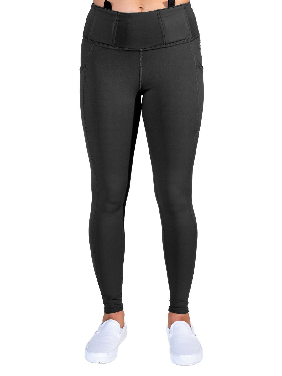 Defender Concealed Carry Leggings | Black & Olive