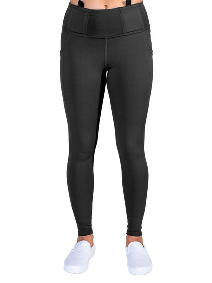 Defender Concealed Carry Leggings | Black & Olive