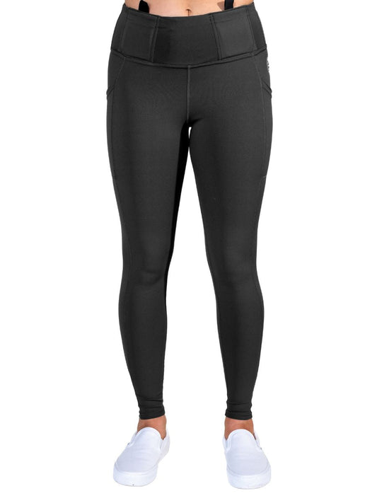 Defender Concealed Carry Leggings | Black & Olive
