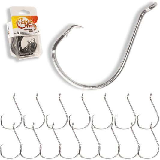 Double Offset Circle Hooks 10/0 - Value Pack