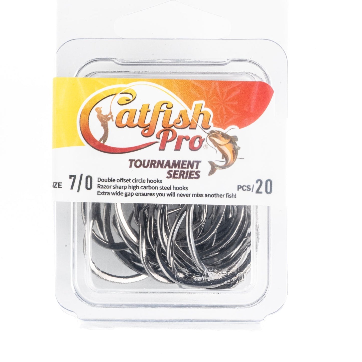 Double Offset Circle Hooks 7/0 Catfish Pro