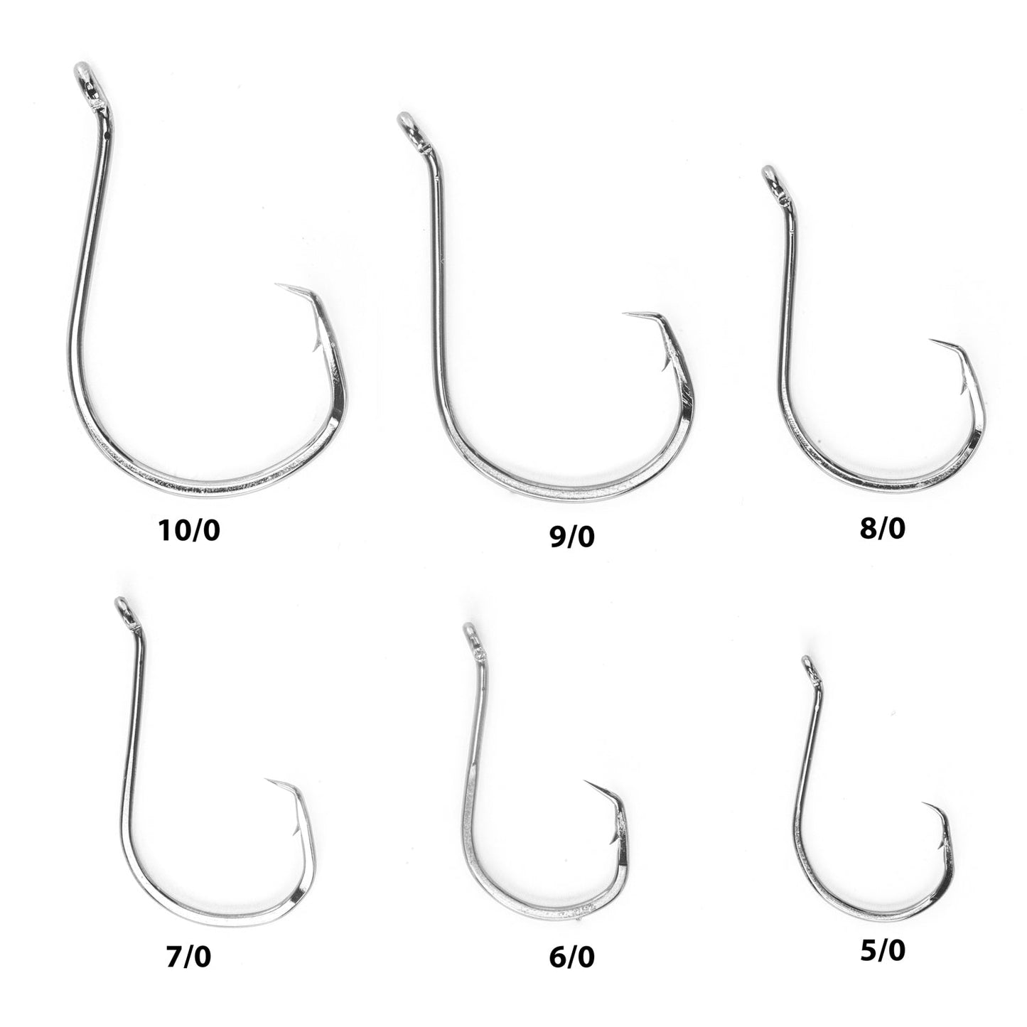 Double Offset Circle Hooks 8/0 Catfish Pro