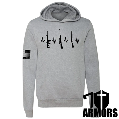 HEARTBEAT OF LIBERTY HOODIE Carry Girl Gear