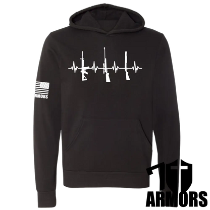 HEARTBEAT OF LIBERTY HOODIE Carry Girl Gear