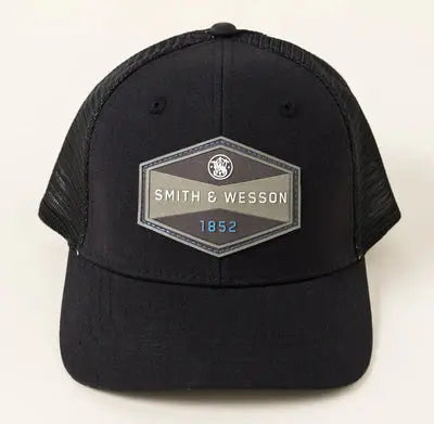 Smith & Wesson Two-Tone Hexagon Patch Trucker Cap Smith & Wesson