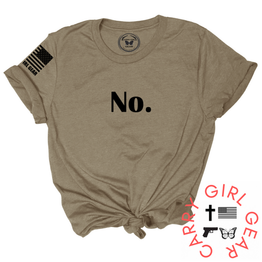NO Tee Carry Girl Gear