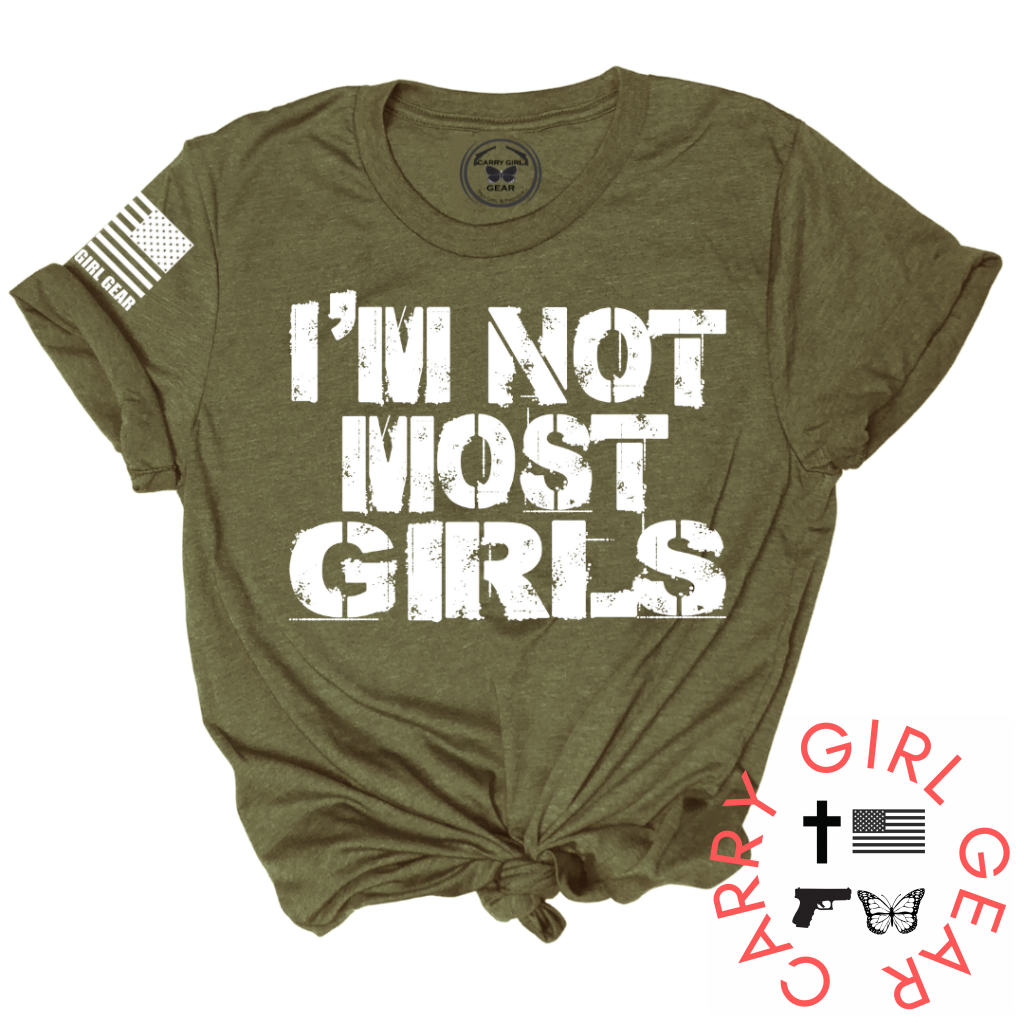 NOT MOST GIRLS Tee