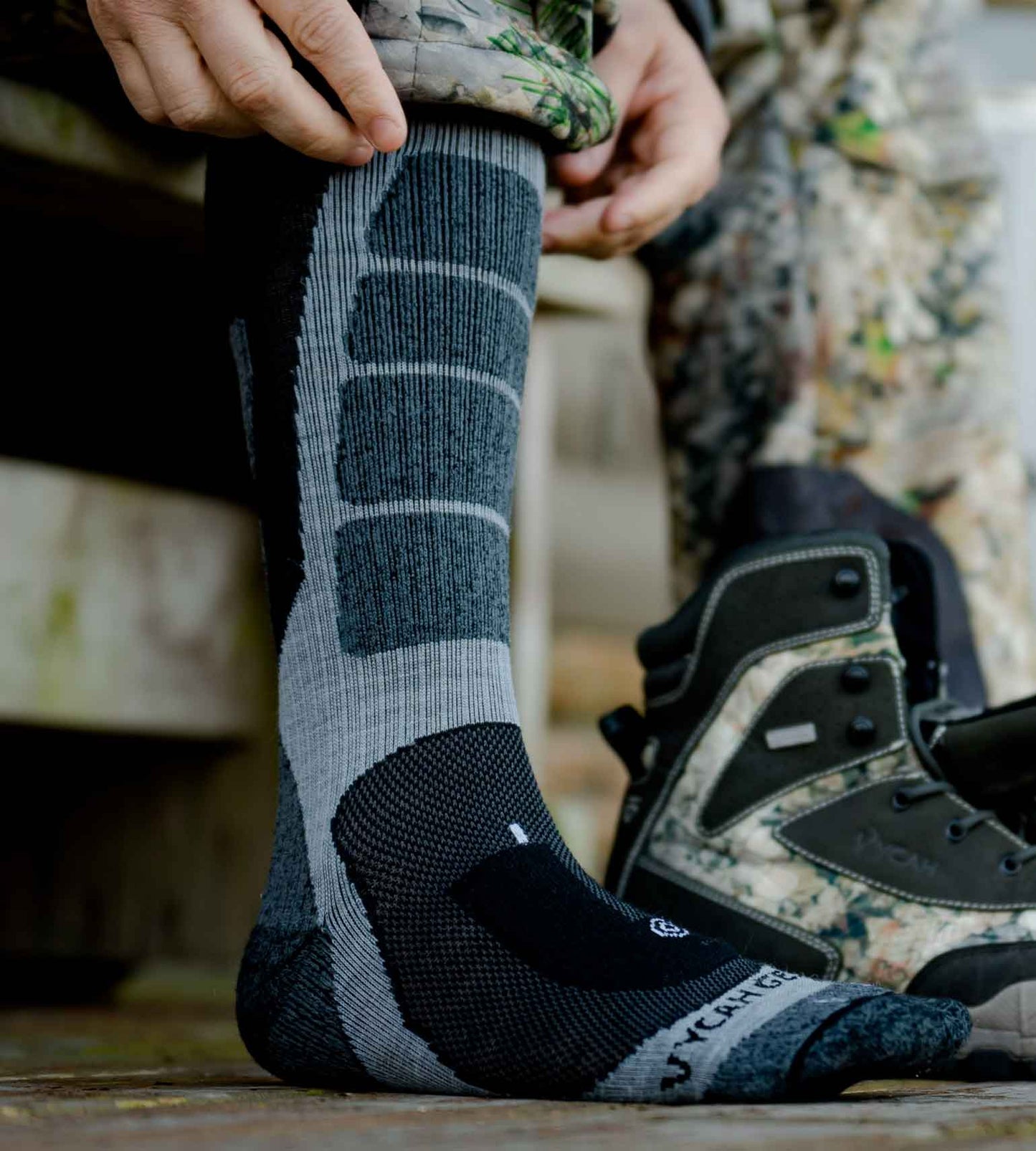 Vycah Maxx Merino Crew Sock