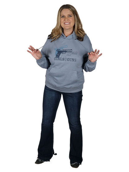 Pistol Trio Hoodie Girls with Guns Clothing