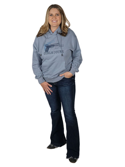 Pistol Trio Hoodie Girls with Guns Clothing