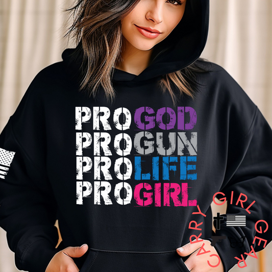 PROS HOODIE & SWEATSHIRT Carry Girl Gear