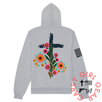 The Cross Hoodie Carry Girl Gear