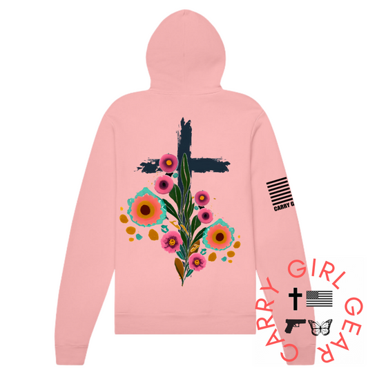 The Cross Hoodie Carry Girl Gear