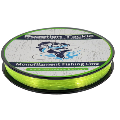 Reaction Tackle Nylon Monofilament Fishing Line 350 yard spools Reaction Tackle