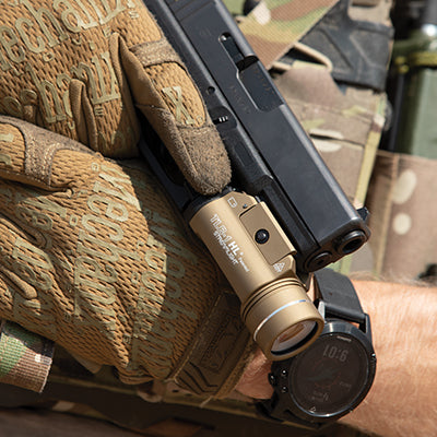 Streamlight TLR-1 HL C4 LED Weapon Light FDE - 1000 Lumen Tactical Light