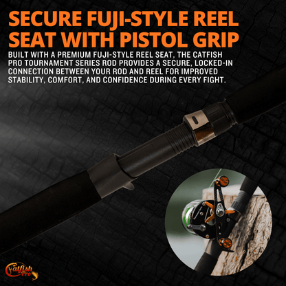 600CTS Round Baitcaster Rod and Reel Combo