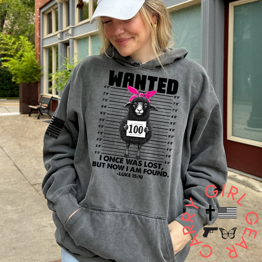 WANTED HOODIE Carry Girl Gear