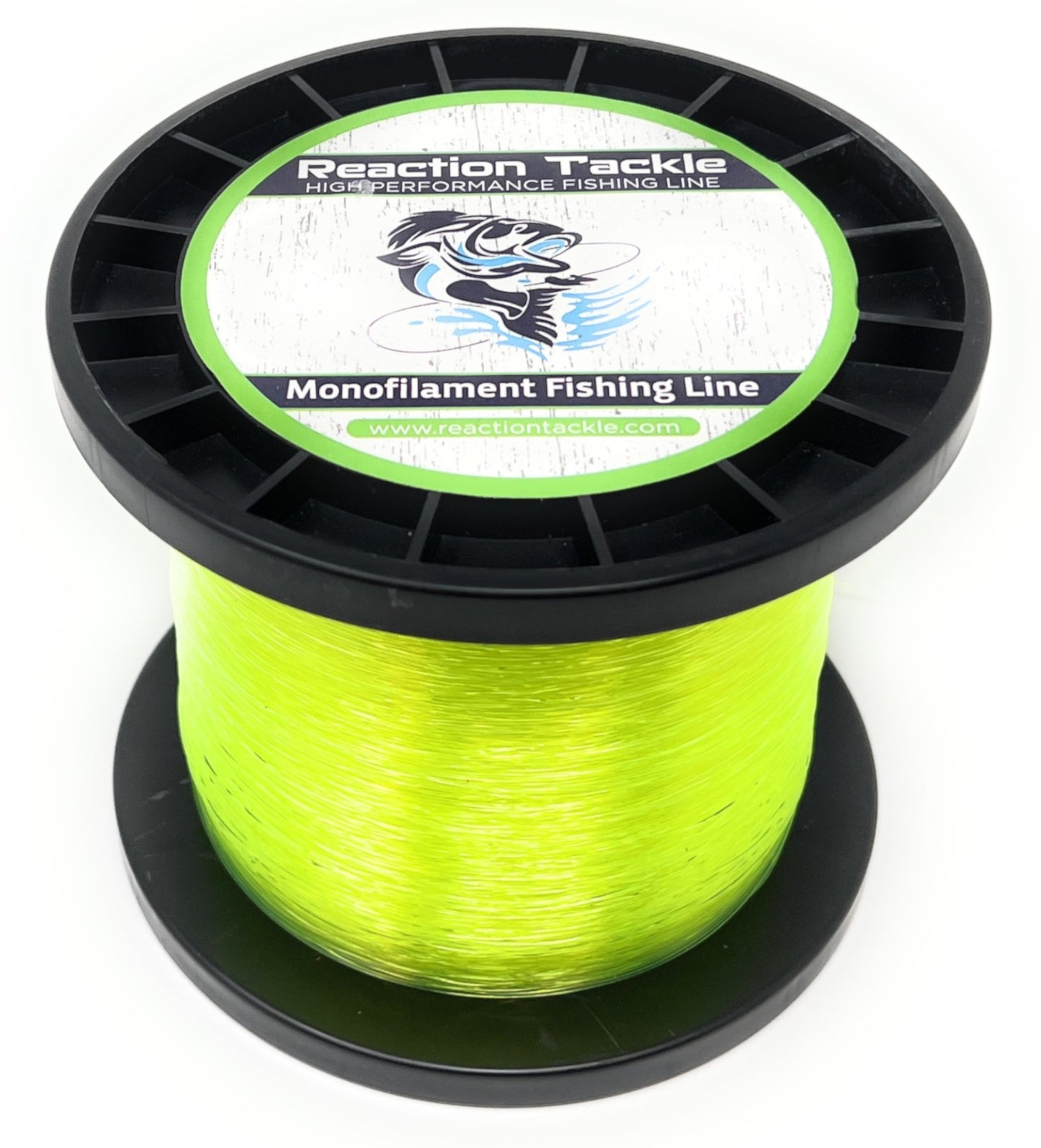Reaction Tackle Nylon Monofilament Fishing Line - 1 Pound Jumbo Spools Reaction Tackle